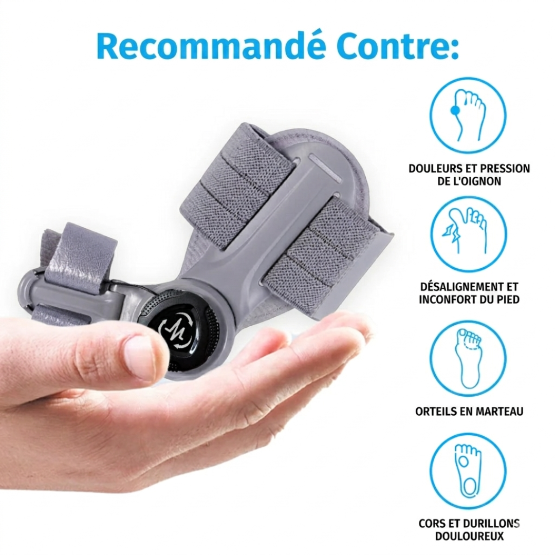 CureMedy™ — Correcteur d'Hallux Valgus
