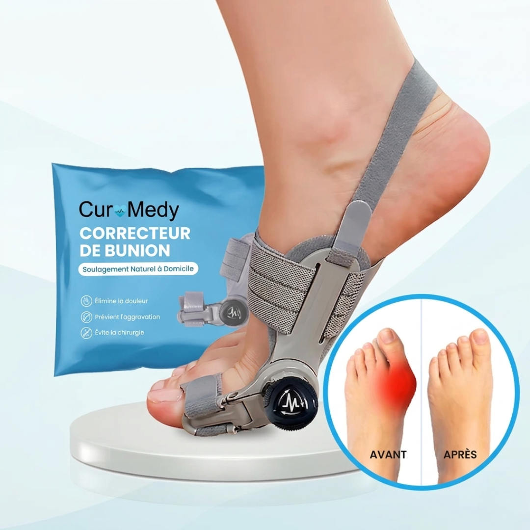 CureMedy™ — Correcteur d'Hallux Valgus